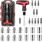 27-Piece Magnetic Ratchet Wrench and Screwdriver Set