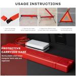 2-Pack Reflective Warning Triangles for Emergencies