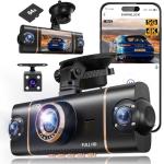 360° Dash Cam with 4K Front and Rear
