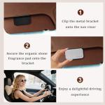 Sanfur Stone Car Air Freshener Clips - 4 Pack