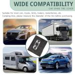 GRANDI 1 PC Car Tire Protector, Car Spare Tire Cover, Spare Tire Storage Bag, Universal for Most Cars (Black #31.49")