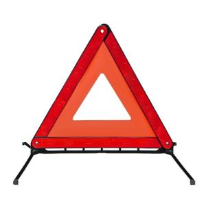 MTRPS Reflective Warning Triangle, Foldable Emergency Warning Frame Triangle with Storage Case, Roadside Hazard Sign Safety Reflector for Auto Breakdown, Car Accessories