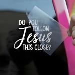 Do You Follow Jesus This Close Car Decals Funny Christian Bible Verse Love Humor Car Window Accessories Affirmations Vinyl Waterproof 6 Inches Bumper Decal Gifts for Mom Dad Friend Coworker