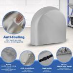 Tire Covers 4 Pack, Trailer,RV,Camper,Truc,SUV,Boat Wheel Cover for Paint Masker/Protection, Tough Covers UV Resistant Dustproof Water,Bring Windproof Buckle (FitsTire Diameters 30"-32",Silver)