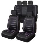 Universal Fit Premier Leatherette Seat Covers - Full Set - Purple