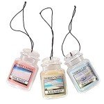 Yankee Candle Beach Scented Car Air Freshener Set