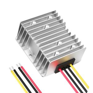 DC 12v to 24v Converter 15A 360W, Heavy Duty Step Up Waterproof Transformer DC Power Adapter Converter for Car Truck Vehicle Boat Motor Solar System