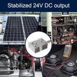 DC 12v to 24v Converter 15A 360W, Heavy Duty Step Up Waterproof Transformer DC Power Adapter Converter for Car Truck Vehicle Boat Motor Solar System