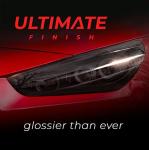 VViViD+ Ultimate Headlight Taillight Tint Vinyl Wrap (16" x 10ft, Dark Smoke)