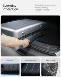 Spigen Rear Bumper Trunk Sill Guard Bumper Protection with Easy Glide Sliding Grooves for 2025/2026 Tesla Model Y Juniper Accessories (Premium & Performance 2025/2026) - Black
