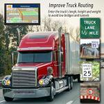 LOVPOI Truck GPS Commercial Drivers 2026, Trucker Car GPS Navigator, 9 inch Navigation System with Lifetime Map Updates, Voice Assistant, Speed Limit Warnings