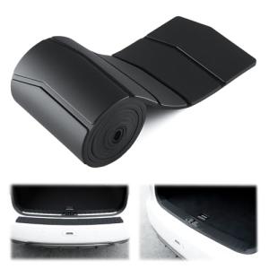 SINGARO Car Rear Bumper Protector, 41.5inch x3.6inch Car/SUV/Trunk Universal Rubber Anti-Scratch Trunk Exterior Accessories