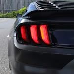 RT-TCZ Tail Light Lamp Cover Guard Trim Frame Bezels Decoration Accessories for Ford Mustang 2018 2019 2020 2021(Black)