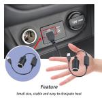 IHOTDER 1.2Ft USB to Cigarette Lighter Adapter,12V Cigarette Lighter Socket for Driving Recorder,GPS,Dash Camera,Perfect USB to Cigarette Lighter Plug Car Accessories