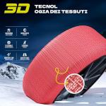 Suriwee Snow Socks for Tires – High-Traction Tire Socks for Snow, Cars, SUVs, Pickups, EU EN-16662-1 Certified, 2-Pack Red M