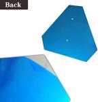 Orange Slow Moving Vehicle Sign,Triangle Sign,SMV sign 14"x16"Aluminum Diamond Grade Reflective,Up to 7 Years of Outdoor use for Golf Cart