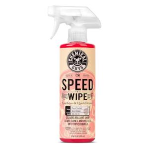 Chemical Guys Speed Wipe Quick Detailer - High Gloss, Streak-Free Shine, Detail Spray for Cars, Trucks, Motorcycles, RVs, and More, Safe on Paint, Glass, Wheels, and Trim, Cherry Scent, 16 fl oz