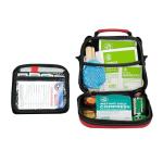 Be Smart Get Prepared First Aid Kit, 303 Piece: Clean, Treat, Protect Minor Cuts, Scrapes. Home, Office, Car, School, Business, Travel, Emergency, Survival, Hunting, Outdoor, Camping, Sports