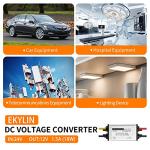 Truck DC 24v to 12v Step Down Converter Reducer Regulator 1.5A 18W Power Supply Adapter for Auto Car Bus Van Vehicle Boat Solar System etc.(Accept DC15-40V Inputs)