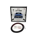 All-Fit Automotive Lip Trim – Universal Fit for Style & Protection – Durable Accent for Splitters, Air Dams, & Spoilers – Easy-to-Install Automotive Exterior Accessories (¼” W x 10’ L, Carbon Fiber)