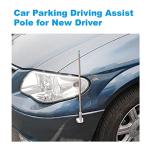 Car Safety Bumper Guard Corner Antenna Pole Parking Driving Assist Pole for New Drivers Adjustable Vehicle Protector for Measuring Distance to Prevent Scratches Collision Hypersonic - Pack of 2