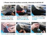 Car Safety Bumper Guard Corner Antenna Pole Parking Driving Assist Pole for New Drivers Adjustable Vehicle Protector for Measuring Distance to Prevent Scratches Collision Hypersonic - Pack of 2