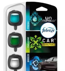 Febreze Car Air Freshener Vent Clips - 3-Pack