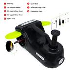 E-HEELP Electric Car Jack Kit 5Ton 12V Hydraulic (Lifting Range: 6.1-20.86 inch) with Impact Wrench & Inflator for Car SUV Sedan MPV with LCD & Tire Pressure Display