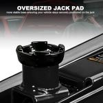 Torin T83006W Blackjack Hydraulic Trolley Service/Floor Jack (Fits: SUVs and Extended Height Trucks): 3 Ton (6,000 lb) Capacity, Black