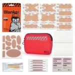 RHINO RESCUE EDC First Aid Kit for Travel, Mini Water-Resistant & Ultralight Portable Quick Search Emergency Med Kit for Car, Camping, Hiking,Cycling, Backpacking