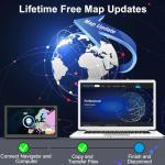 GPS Navigator for Car with 2026 Latest Maps Free Update, 7 Inch Car GPS Navigation System for Truck Commercial Drivers with POI/Zip Search, Voice Turn Guidance, Speedcam Red Light Alerts, 7 Vehicles