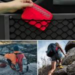 RHINO RESCUE EDC First Aid Kit for Travel, Mini Water-Resistant & Ultralight Portable Quick Search Emergency Med Kit for Car, Camping, Hiking,Cycling, Backpacking