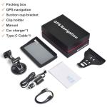 GPS Navigator for Car 2026 Latest 7-Inch Lifetime Free North America Map Updates, Speed Limit Alerts, and Red Light Camera Warnings. Universal GPS Navigation System for Most Vehicles.