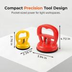 Juvhot 2026 New Dent Puller, 3 Pack Car Dent Puller Dent Remover Tool for Car, Dent Removal Kit Suction Cup Dent Puller and Dent Repair Kit for Car Body, Screen, Tiles Lifting, Objects Moving (1set)