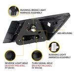 VLAND LED Smoked Tail Lights Compatible For Honda Accord 8th Gen Sedan 2008 2009 2010 2011 2012, 2 PCS, NOT for 2-Dr Coupe