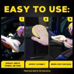 Meguiar's G220216 Ultimate Insane Shine Protectant, Car Cleaning Spray That Creates a Lasting and Glossy Shine, Auto Care Product Safe for Exterior and Interior Surfaces, 16 Oz