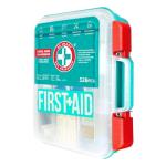 Be Smart Get Prepared First Aid Kit, Teal, 326 Piece, Exceeds OSHA and ANSI Guidelines 100 People - Office, Home, Car, School, Emergency, Survival, Camping, Hunting and Sports