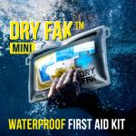 EVERLIT Ultralight Waterproof First Aid Kit, Boat First Aid Kit, Marine Medical Kit for Boating, Kayak, Backpacking, Hiking, Camping, Emergency Kit (Orange)