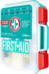 Be Smart Get Prepared First Aid Kit, Teal, 326 Piece, Exceeds OSHA and ANSI Guidelines 100 People - Office, Home, Car, School, Emergency, Survival, Camping, Hunting and Sports