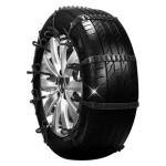 10pack Snow Tire Chains Reusable Anti-Skid Car Winter Wheels Chain Universal Cable Tire Belts, Black Non-Slip Zip Tie Tires Chain Emergency for Auto Pickup Trucks Suv