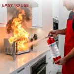 Safewayfire Home Fire Extinguisher, 2.5 lb Dry Chemical for Kitchen, Car, Vehicle, UL Rated 1-A:10-B:C, 1-Pack