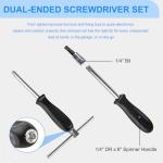 nkpyln 46PCS 1/4 Inches Ratchet Socket Wrench Set, Metric Socket Ratchet Wrenches Set, Ratcheting Wrench Tool Sets for Men, Premium Small Car Tool Kit for Automotive, Household Maintenance and Repairs