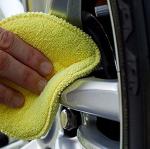 Mothers Microfiber Polishing Pad and Cleaning Pads for Car Detailing, 5 Inch Diameter, Yellow, 6 Pack