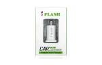 iFlash Dual USB Car Lighter Charger Adapter with 3A Output - fast Heavy Duty Ouput - Support Apple iPad Pro / Air 2 / mini 2/3/4 iPhone X / 8 Plus / 7 / 6S Plus / 6 / SE /5S (White)
