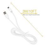 Charger Kits for Wii U Gamepad, AC Power Adapter Charger and USB Charging Cord for Nintendo Wii U Gamepad Remote Controller