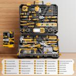GRENPRO 239PCS Tool Set Tool Kit For Home, Basic Household Automotive Motorcycle Car Tool Kits, Portable Plastic Mechanics Tools Boxes Sets With Organizers And Storage Case For Men Women All Purpose