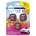 Febreze Car Vent Clip Air Freshener, Gain Island Fresh, 3 Count