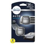 Febreze AUTO Air Freshener, Odor-Fighting Automotive Vent Clip, Scented Car Accessories, Long Lasting for Strong Odors, New Car Scent, 2 Count