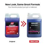 Malco Ultra Violet Premium Wash'n Wax – Best 2-In-1 Car Wash and Wax/Cleans and Provides A Durable, High-Gloss Shine in One Fast and Easy Step / 1 Gallon (107101)