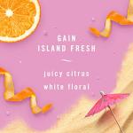 Febreze Car Vent Clip Air Freshener, Gain Island Fresh, 3 Count